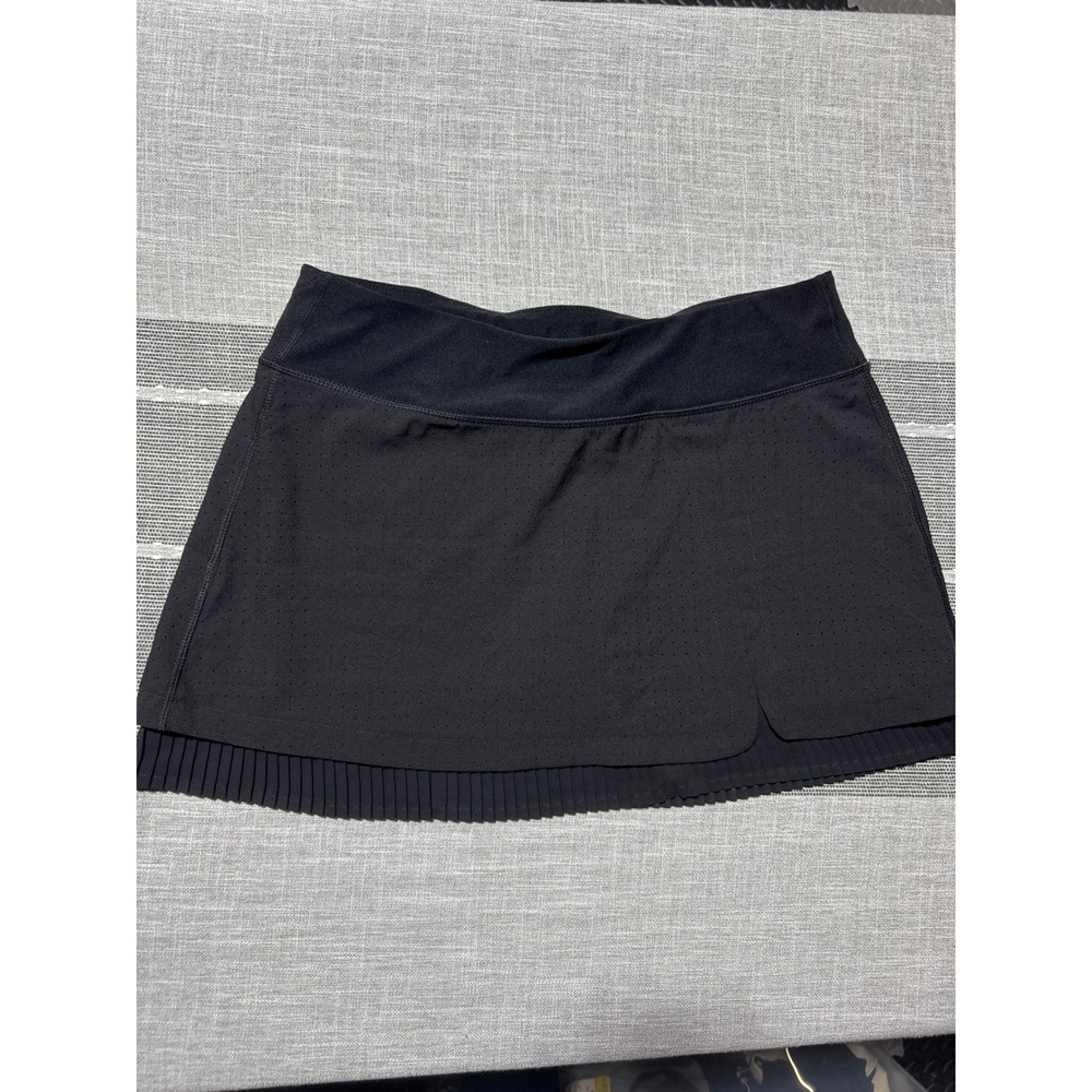 MONDETTA Black Pleated Skirt Athletic Tennis Skort M